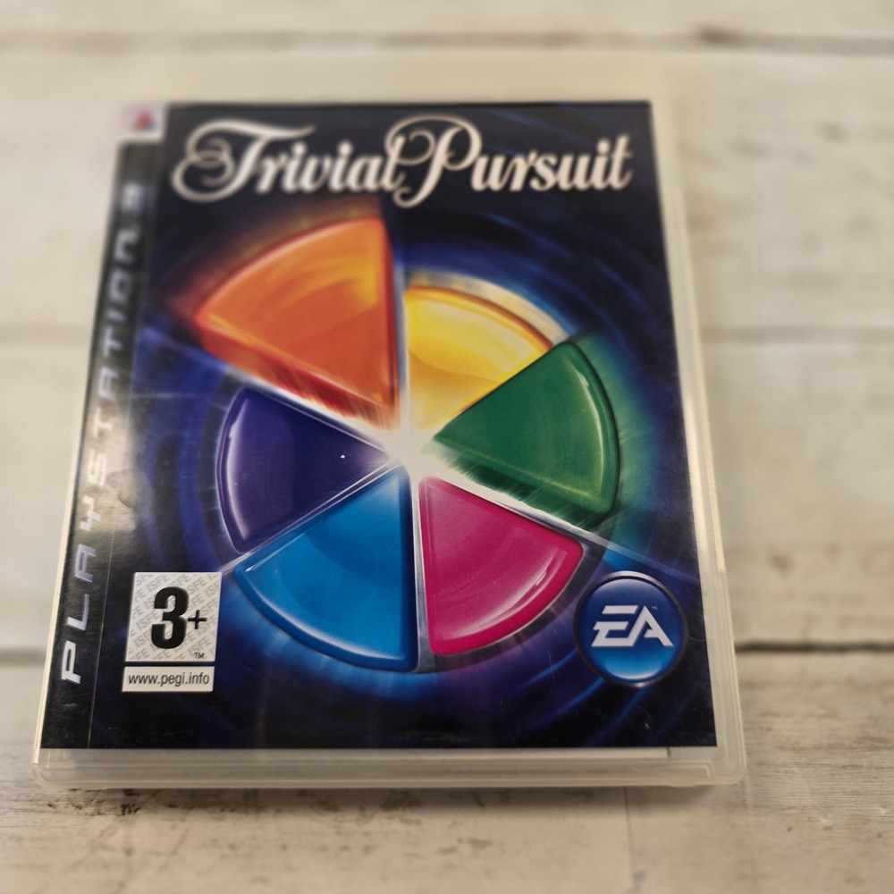 Trivial Pursuit PS3 PlayStation 3 Game EA Hasbro BLES-00488 PAL With Manual